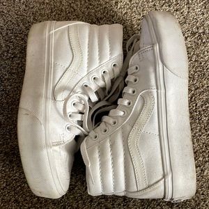 Women’s high top platform vans